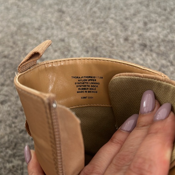 Steve Madden combat style boots 7.5 - Picture 5 of 6